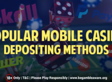 Top Popular Mobile Casino Depositing Methods