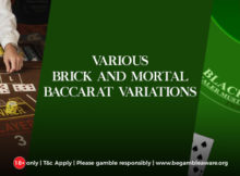 The Brick and Mortar Variations in Online Baccarat